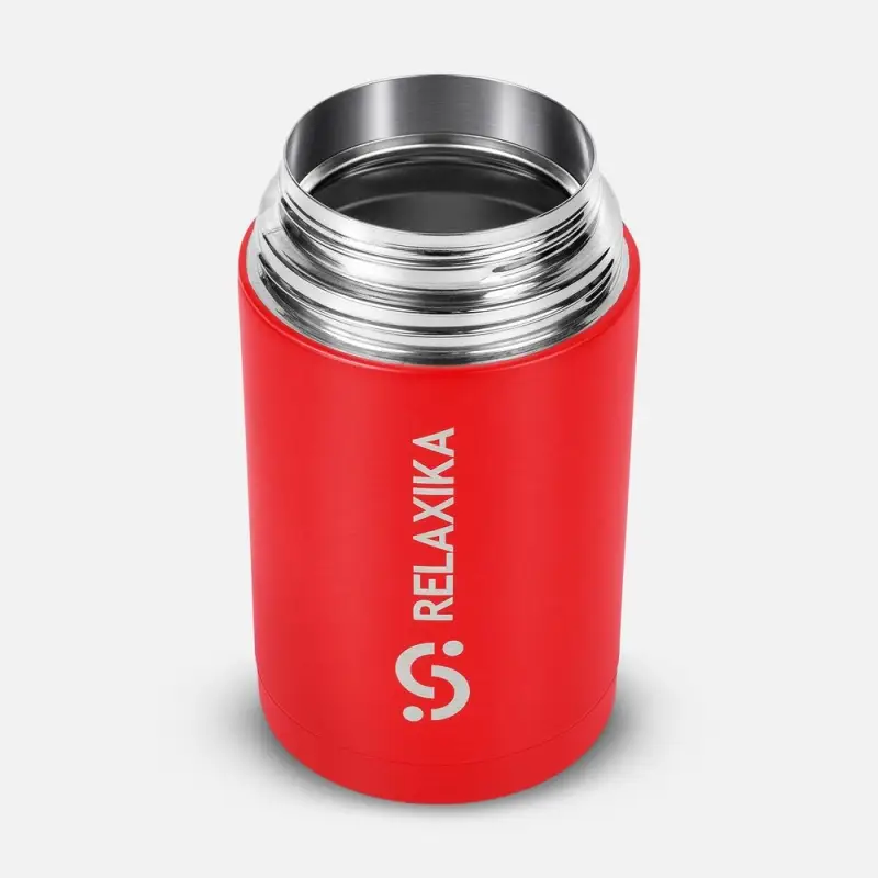 Термос для еды Relaxika 1000, красный