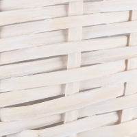 Набор корзин &laquo;Вьюнок&raquo;, 3 шт, 30&times;14,5/36 см, 24&times;12,5/31 см, 19,5&times;10,5/25,5 см, ива