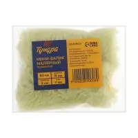 Мини-ролик ТУНДРА, полиакрил, 60 мм, рукоятка d=6 мм, D=15 мм, ворс 11 мм, 2 шт.