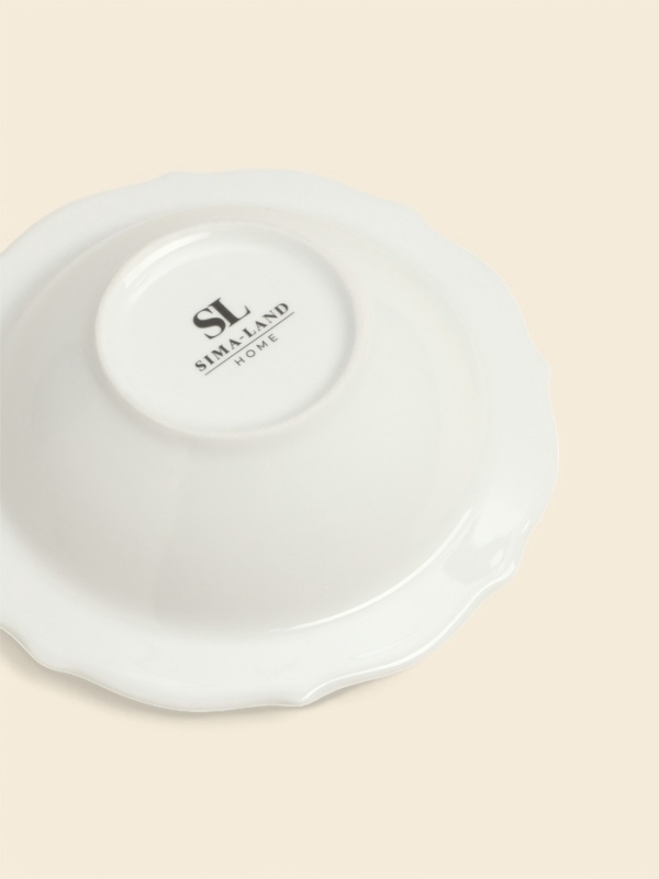 Салатник SL Home &laquo;Аманде&raquo;, 290 мл, d=17 см, фарфор, белый