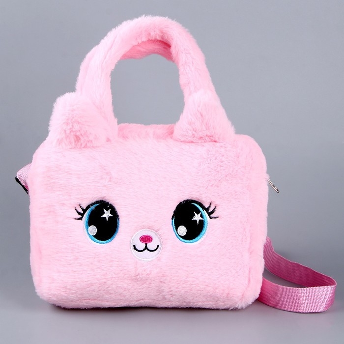 Сумка детская с ручкой &laquo;Котик&raquo;, 20х15х5см