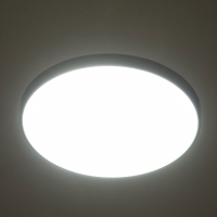 Светильник "Минимал" круг LED 18Вт 6500К (быстросъемный механизм) черный 23х23х5см