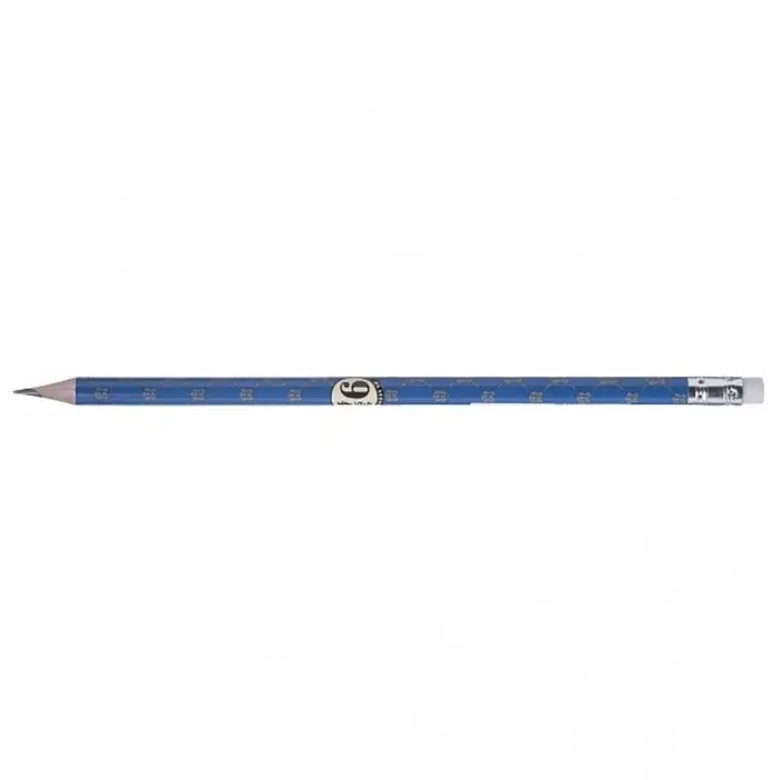 Карандаш чернографитный с ластиком, HB &laquo;Гарри Поттер&raquo;, круглый, заточенный, в пластиковой тубе