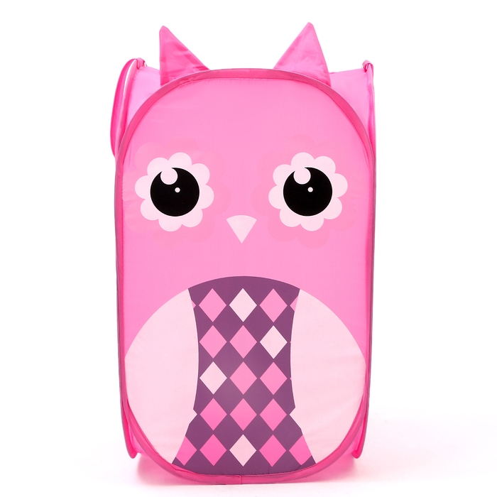 Корзинка для игрушек &laquo;Сова&raquo; 36 &times; 36 &times; 58 см