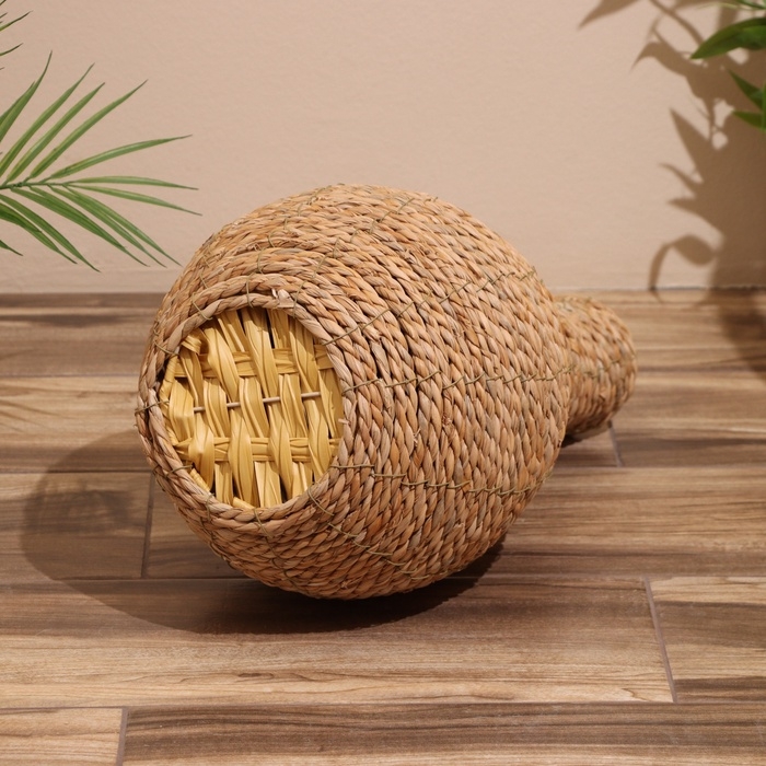 Ваза плетёная, напольная 26х26х51 см Ваза плетёная, напольная 26х26х51 см