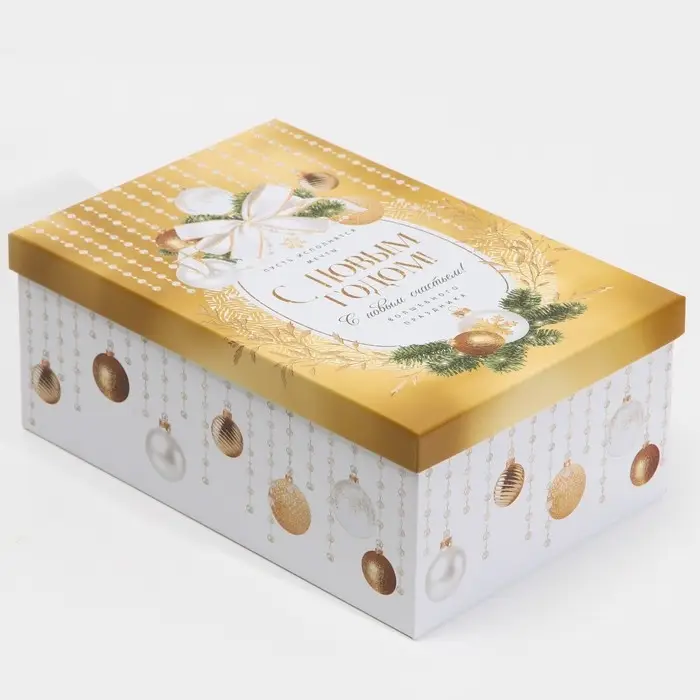 Набор подарочных коробок 6 в 1 &laquo;Новогодний подарок&raquo;, 20 х 12.5 х 7.5 ‒ 32.5 х 20 х 12.5 см, Новый год