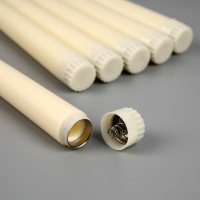 Светодиодная свеча восковая &laquo;Классика&raquo; 2 x 27 см, АААx2 (не в компл.), набор 6 шт, свечение тёплое белое