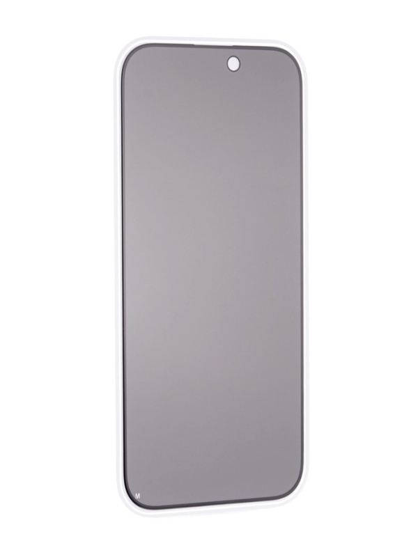 Защитное стекло для iPhone 16 Pro, антишпион, 9H, 0.33 мм, чёрная рамка Защитное стекло для iPhone 16 Pro, антишпион, 9H, 0.33 мм, чёрная рамка