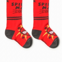 Колготки детские &laquo;Человек-Паук&raquo;, рост 92-98 см, цвет красный