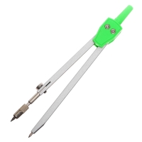 Циркуль металлический ErichKrause "Neon", 135мм, со сменным грифелем, PVC чехол, микс Циркуль металлический ErichKrause "Neon", 135мм, со сменным грифелем, PVC чехол, микс