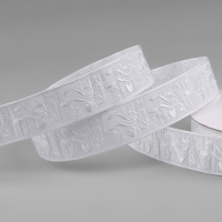 Лента декоративная &laquo;Бант&raquo;, 25 мм, 23 &plusmn; 1 м, цвет белый №5