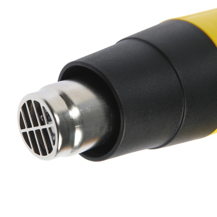 Строительный фен ТУНДРА, 2000 Вт, 250-500 л/мин, 350/600°С Строительный фен ТУНДРА, 2000 Вт, 250-500 л/мин, 350/600°С