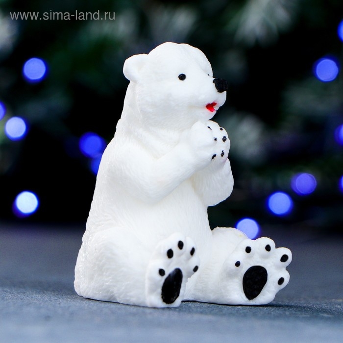 Фигурное мыло "Северный Мишка" 70 г