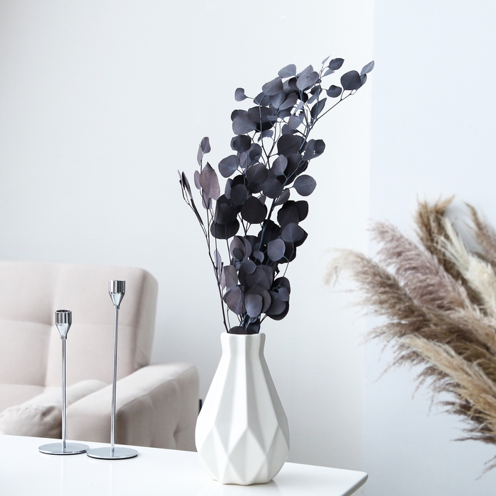 Сухоцвет персикого дерева, 50 г, длина — 70 см, цвет фиолетовый Сухоцвет персикого дерева, 50 г, длина — 70 см, цвет фиолетовый