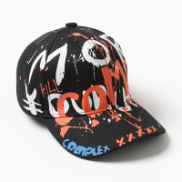 Кепка детская MINAKU &laquo;Граффити&raquo;, цвет чёрный, размер 54