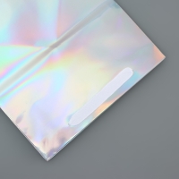 Пакет для торта с квадратным дном, голографический, 25 х 25 х 25 см