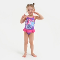 Купальник детский Мой маленький пони, рост 98-104 (30), фиолетовый Купальник детский Мой маленький пони, рост 98-104 (30), фиолетовый