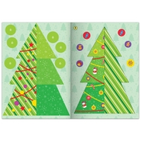 Книга-вырезалка &laquo;Новогодние поделки. Зимний хоровод&raquo;, 20 стр.