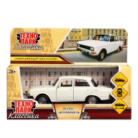 Машина металлическая «Москвич — 2140sl», инерция, 12,5 см, белый Машина металлическая «Москвич — 2140sl», инерция, 12,5 см, белый