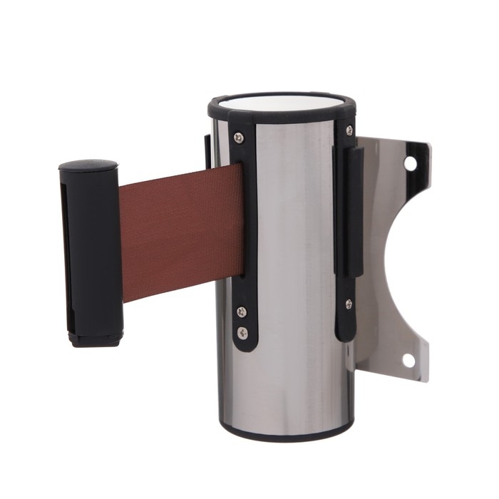 Настенный блок с вытяжной лентой-180см коричневая, высота-13,5см, ширина 11см Настенный блок с вытяжной лентой-180см коричневая, высота-13,5см, ширина 11см