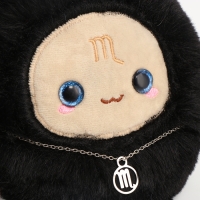 Мягкая игрушка &mdash; Зодиак &laquo;Создай своё украшение. Скорпион&raquo;, с кулоном