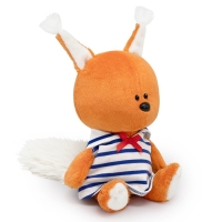 Мягкая игрушка &laquo;Белка Бика&raquo;, в морском платье, 15 см