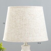 Настольная лампа 16812/1 E14 40Вт белый h.31см RISALUX