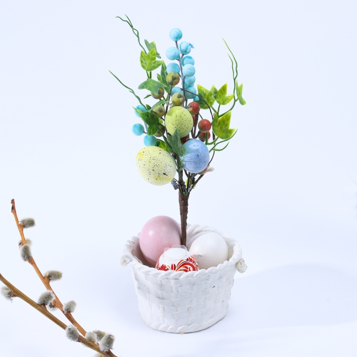 Пасхальный декор &laquo;Композиция из яиц&raquo; 7 &times; 14 &times; 30 см