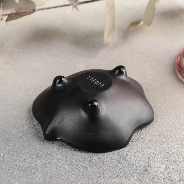 Соусник &laquo;Чёрный Восток&raquo;, 9,5&times;8&times;3,3 см, цвет чёрный