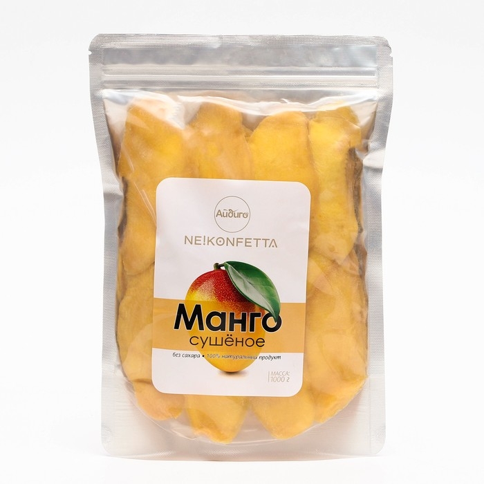 Манго сушеное 1000г., NeKonfetta 1/20 Манго сушеное 1000г., NeKonfetta 1/20