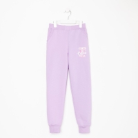 Брюки для девочки, цвет сиреневый, рост 152 Брюки для девочки, цвет сиреневый, рост 152