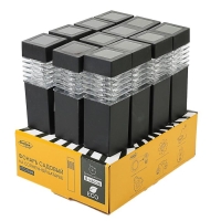 Садовый светильник на солнечной батарее &laquo;Столбик&raquo;, 6 &times; 39 &times; 6 см, 1 LED, свечение белое