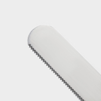 Нож для бисквита мелкие зубцы KONFINETTA, длина лезвия 25 см, деревянная ручка, толщина лезвия 0,8 мм Нож для бисквита мелкие зубцы KONFINETTA, длина лезвия 25 см, деревянная ручка, толщина лезвия 0,8 мм