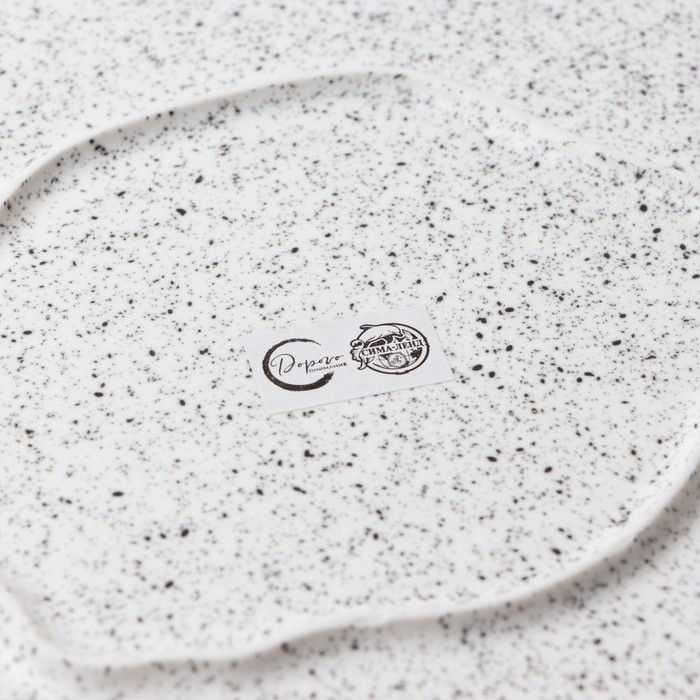 Блюдо керамическое для подачи «Розовое», 27 см, цвет розовый Блюдо керамическое для подачи «Розовое», 27 см, цвет розовый