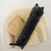 Мягкая игрушка-подушка &laquo;Котик&raquo;, 90 см, цвет чёрный