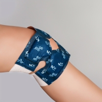 Бандаж самонагревающийся для коленного сустава, 14 × 18 × 0,5 см, цвет синий Бандаж самонагревающийся для коленного сустава, 14 × 18 × 0,5 см, цвет синий