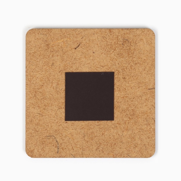 Магнит новогодний деревянный &laquo;Новый год: Счастья в новом году&raquo;, 8 х 8 см