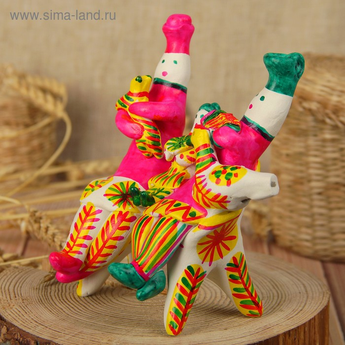 Филимоновская игрушка &laquo;Лавочка №3&raquo;