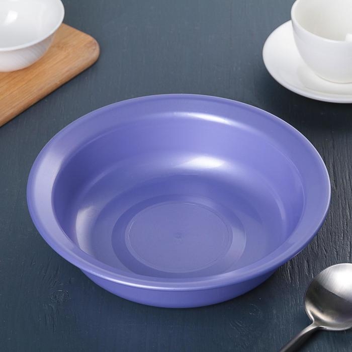 Тарелка, 1 л, цвет МИКС Тарелка, 1 л, цвет МИКС