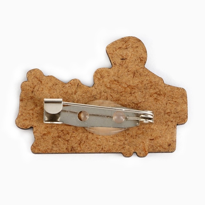 Значок новогодний &laquo;Полный джингл белз&raquo; 3,9 х 2,8 см