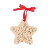 Набор для творчества «Роспись по дереву» 5 шт., с ленточкой Набор для творчества «Роспись по дереву» 5 шт., с ленточкой