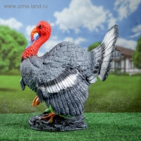 Садовая фигура "Индюк" большой 32х44х47см Садовая фигура "Индюк" большой 32х44х47см