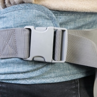 Рюкзак-кенгуру, хипсит для малыша &laquo;Деним&raquo;, цвет серо/голубой