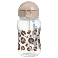Поильник-непроливайка с трубочкой,от 9 мес., 270 мл., &laquo;Леопард&raquo;, M&B