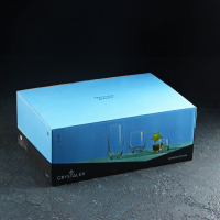 Набор стаканов для воды Bohemia Crystal &laquo;Клаб&raquo;, 300 мл, 6 шт