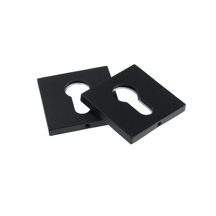 Накладка на цилиндровый механизм LOCKLAND, квадратная, с креплением, цвет черный Накладка на цилиндровый механизм LOCKLAND, квадратная, с креплением, цвет черный