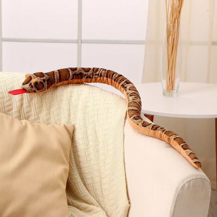 Мягкая игрушка &laquo;Змея&raquo;, 80 см, тёмные пятна