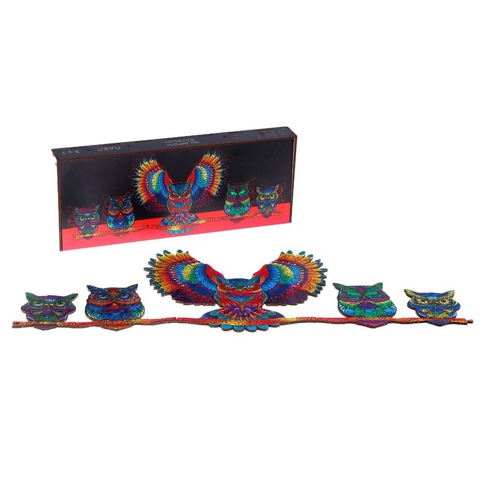 Пазл деревянный фигурный «Хранители ночи», 164 элементов Пазл деревянный фигурный «Хранители ночи», 164 элементов