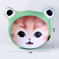 Подушка антистресс «Котик-лягушка» Подушка антистресс «Котик-лягушка»