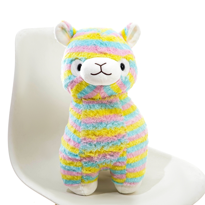 Мягкая игрушка &laquo;Лама&raquo;, 45 см, в полоску